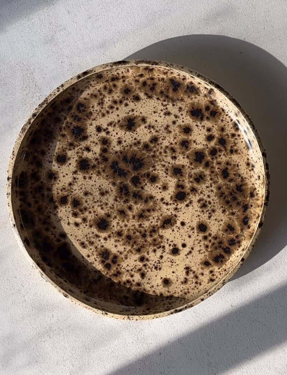 Bisque fired ceramic pieces