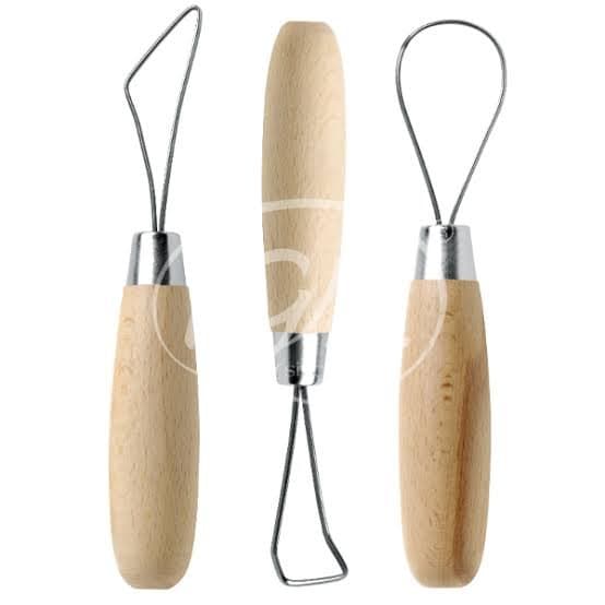 Loop tools for trimming pottery